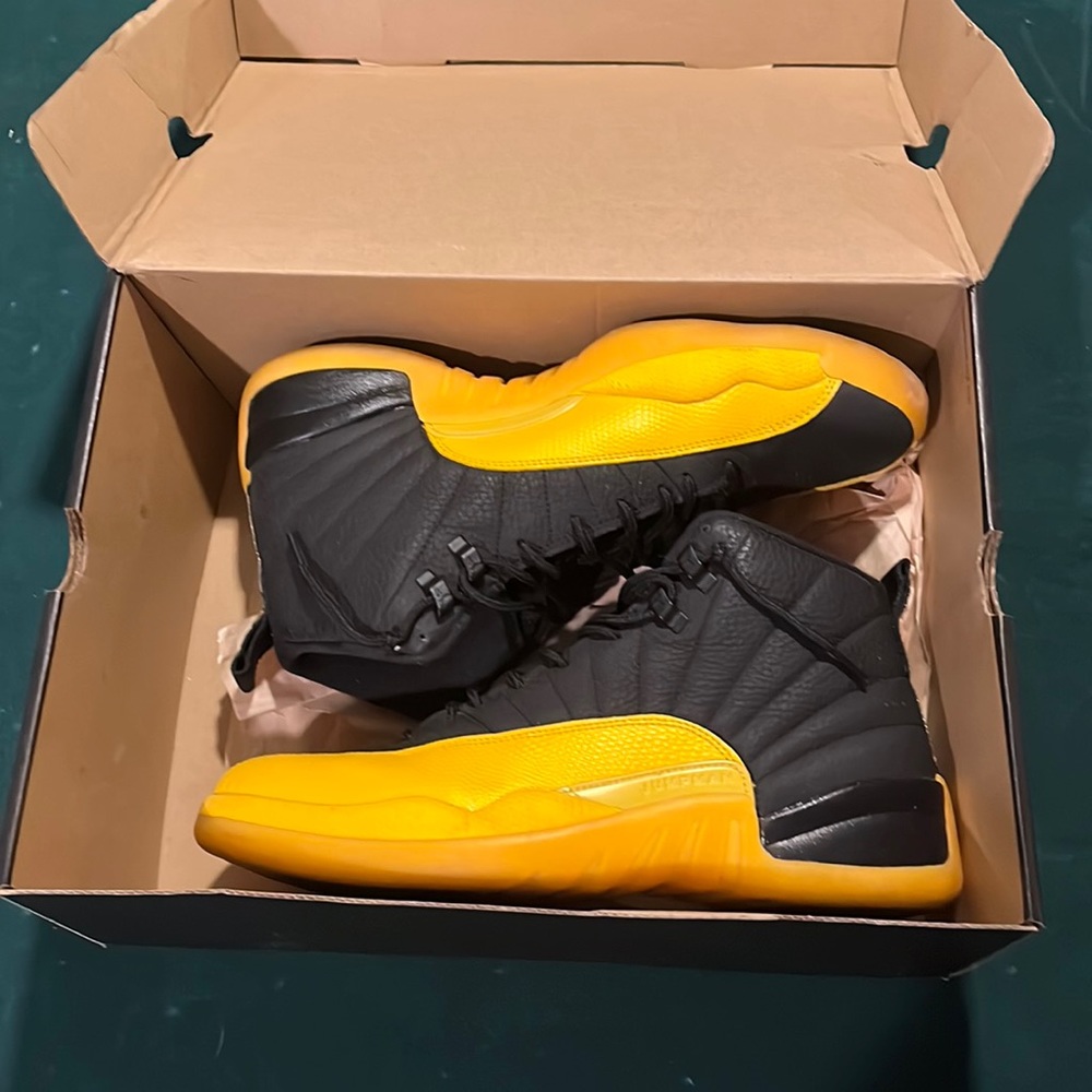 University gold Jordan 12s
